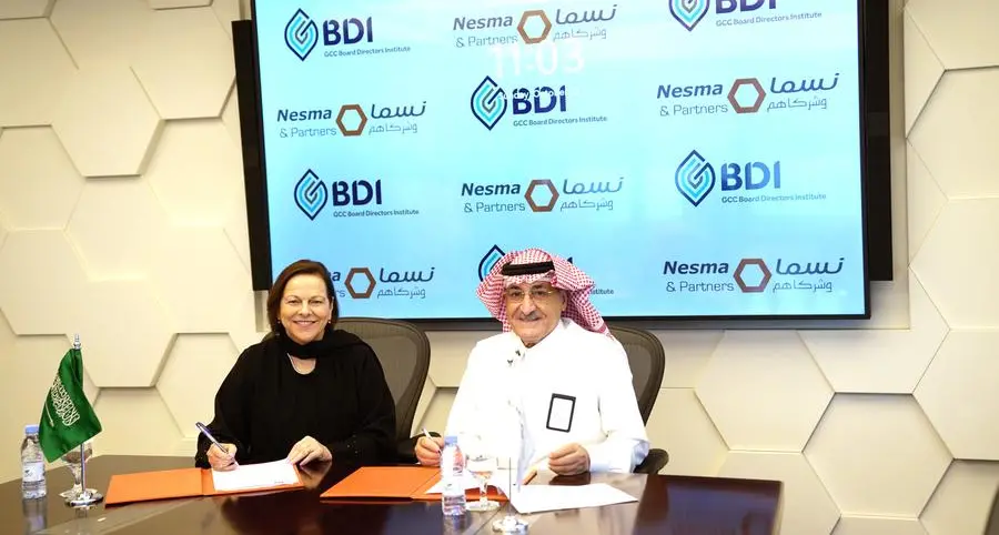 GCC BDI, Nesma & Partners enter partnership to boost corporate governance among MENA businesses