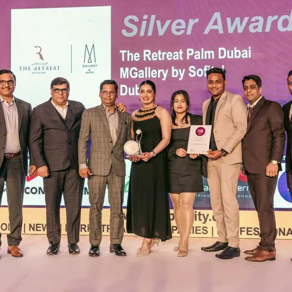 MGallery The Retreat Palm Dubai celebrates double win at Hozpitality awards