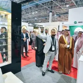 Khalaf Hosan Al-Otaibi opens Beautyworld Saudi Arabia 2019