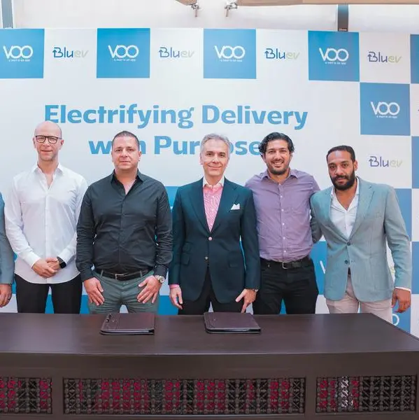 In partnership with Blu EV, VOO app launches Egypt’s first eco-friendly electric delivery motorcycle fleet
