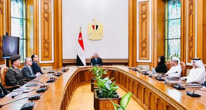 Egyptian President hails privileged relations with UAE