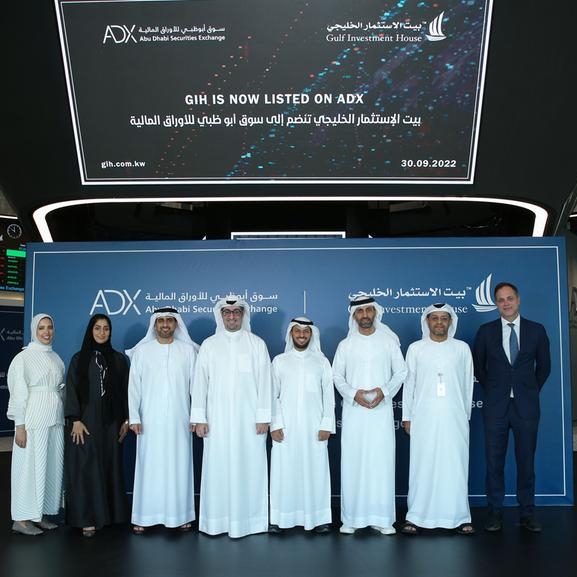 ADX achieves fifth dual listing as Gulf Investment House makes market debut