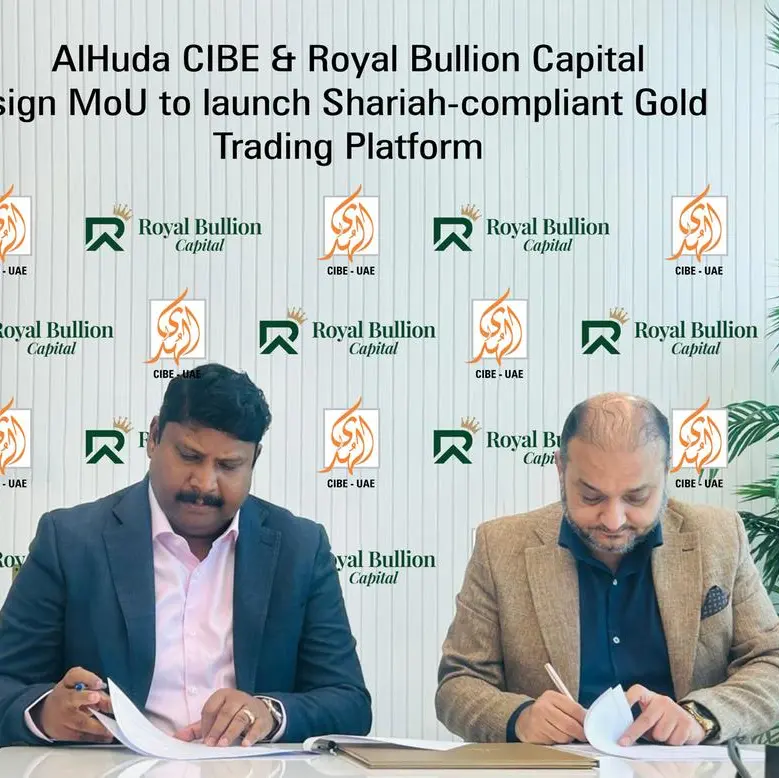 AlHuda CIBE support to Royal Bullion Capital to launch Shariah-compliant gold trading platform