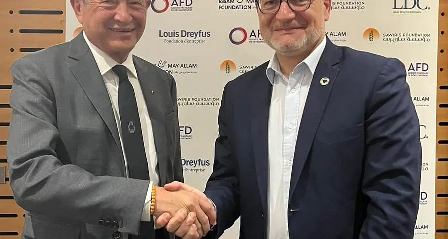 Sawiris Foundation signs an MoU with AFD, Essam and May Allam Foundation, and the Louis Dreyfus Foundation to develop agricultural solutions