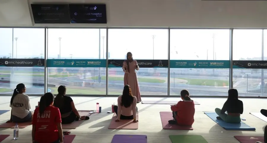 Abu Dhabi Public Health Centre brings over 200 women together at Yas Marina Circuit