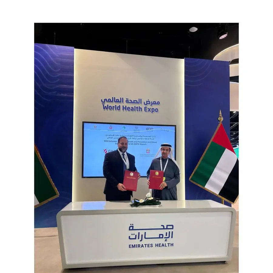 Gilead Sciences signs MoU with Ministry of Health and Prevention