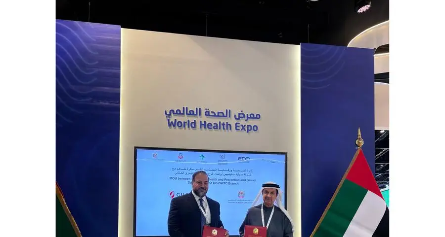 Gilead Sciences signs MoU with Ministry of Health and Prevention