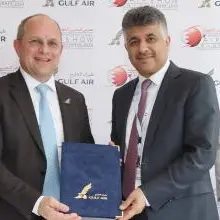 Gulf Air signed up as the official carrier of the Bahrain International Airshow 2020/22