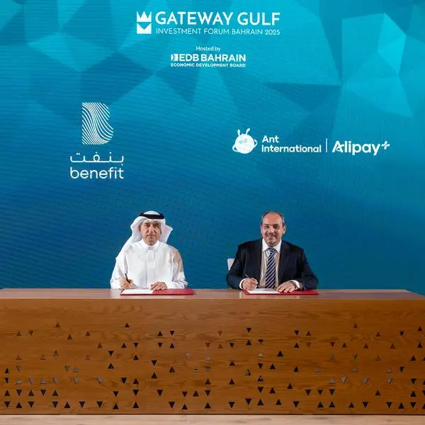 BENEFIT and Ant International partner to launch Alipay+ in Bahrain to achieve global e-wallet connectivity