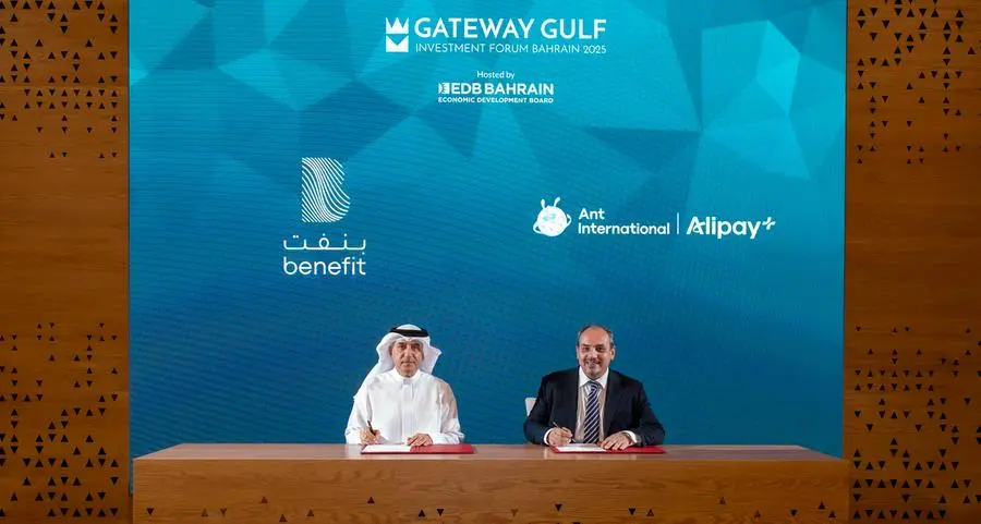 BENEFIT and Ant International partner to launch Alipay+ in Bahrain to achieve global e-wallet connectivity