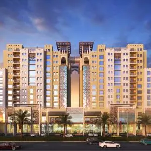 Amlak Appoints Al Ghanah contracting as main contractor for new development project Burj Al Saya