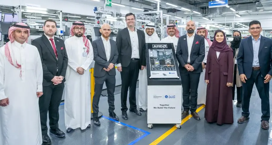HPE and AMD celebrate launch of new ‘Saudi Made’ server at alfanar facility