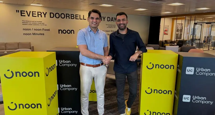 Noon and Urban Company Limited partner to deliver home services across UAE and KSA