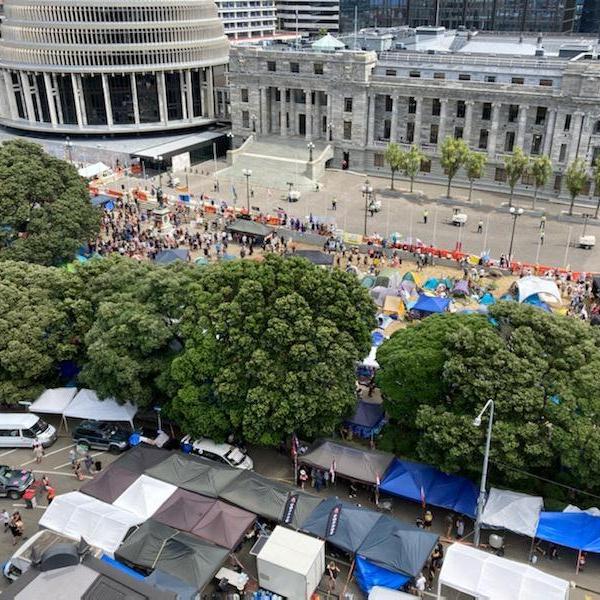 New Zealand COVID vaccine protesters defy police ultimatum to leave parliament