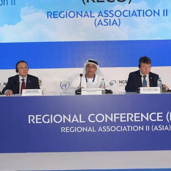 Regional conference of WMO’s Regional Association II (Asia) kicks off in Abu Dhabi