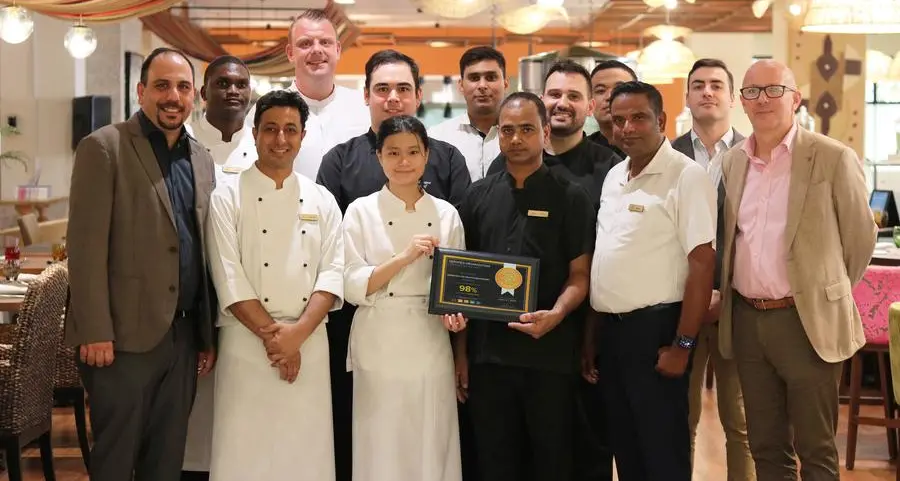 Anantara The Palm Dubai Resort achieves Gold Certification in the PLEDGE on Food Waste