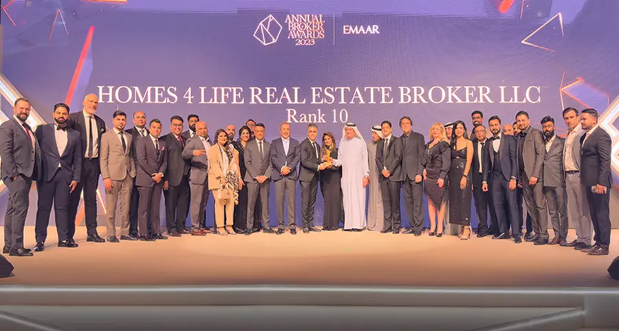 Homes 4 Life Real Estate excels at EMAAR Annual Broker Awards 2023