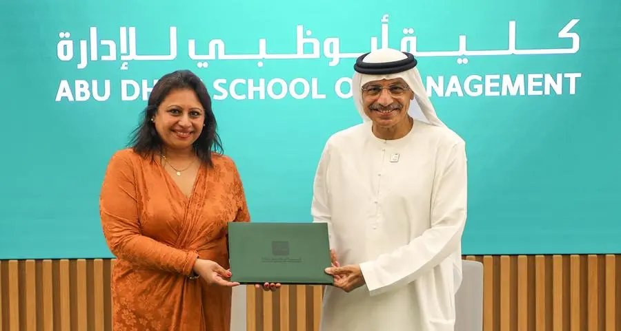 Century Financial and Abu Dhabi School of Management sign MoU