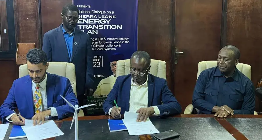 Infinity Power signs MoU with Sierra Leone