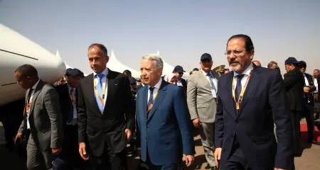 Minister opens MEBAA business aviation association show Morocco