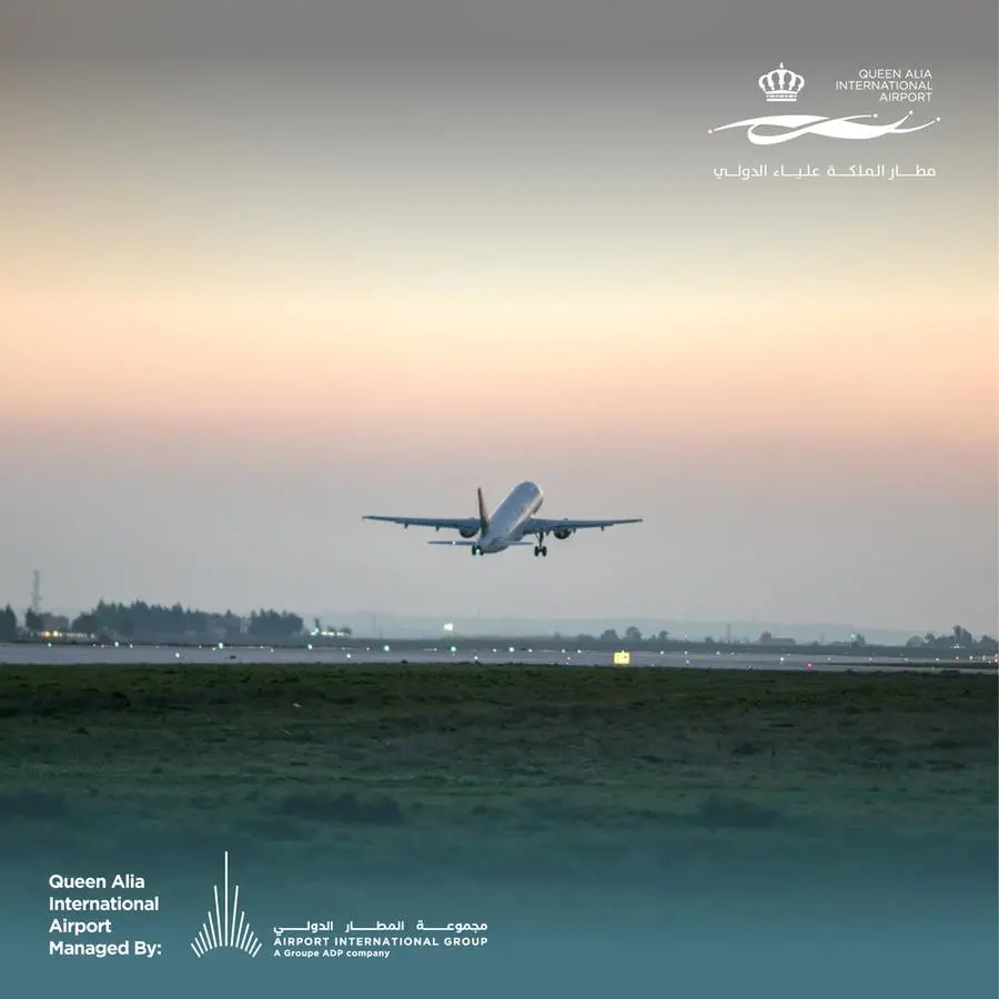 Queen Alia International Airport welcomes 814,819 passengers during April 2025