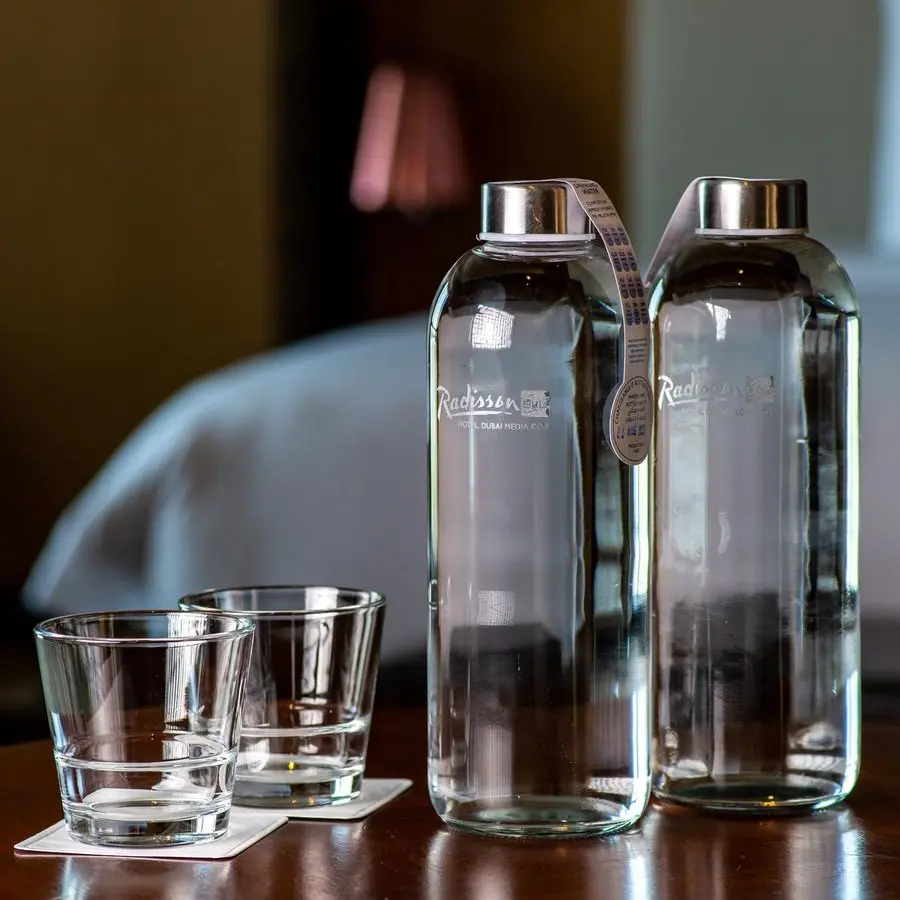 No more plastic bottles at Radisson Blu Dubai Media City