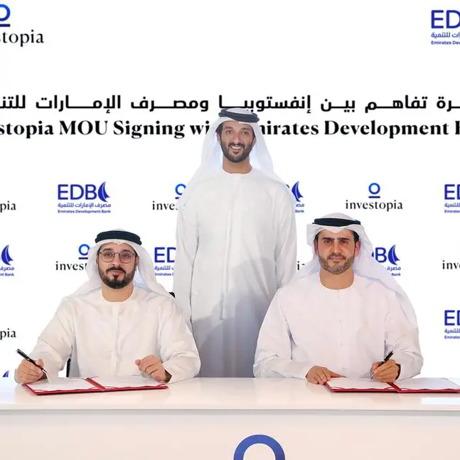 Investopia signs new partnership with Emirates Development Bank