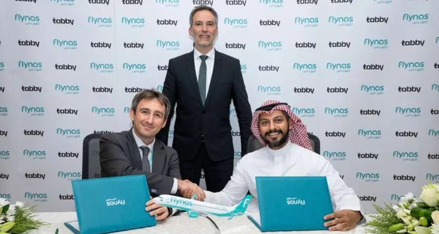 Flynas and Tabby announce providing a new service to pay travel tickets into 4 monthly payments