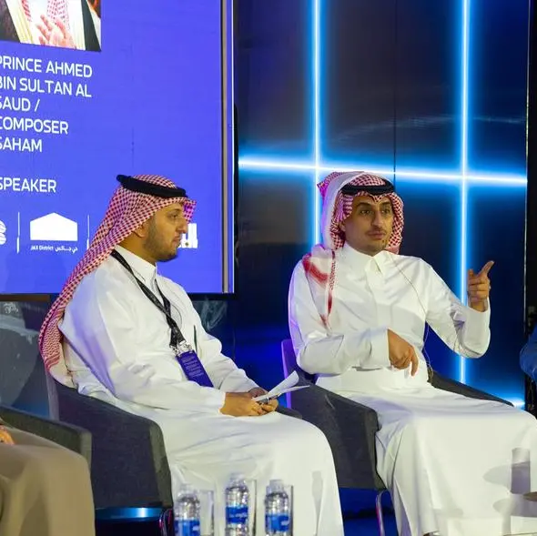 Princess Mashael Alshalan discusses the role of music in promoting climate action at XP Music Futures Conference 2023 in Riyadh