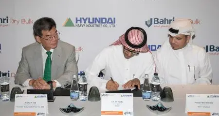 UAE's Bahri Dry Bulk signs agreement with Hyundai Mipo Dockyard to build four bulk carriers