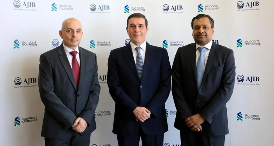 Arab Jordan Investment Bank signs agreement to purchase Standard Chartered’s business in Jordan