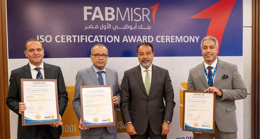 FABMISR receives 3 ISO certifications