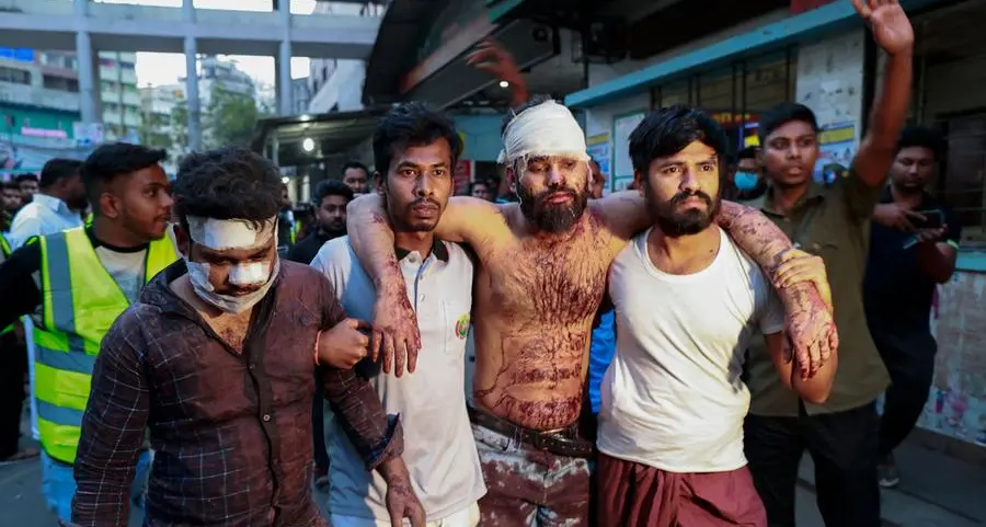 Eleven killed in Bangladesh office building blast