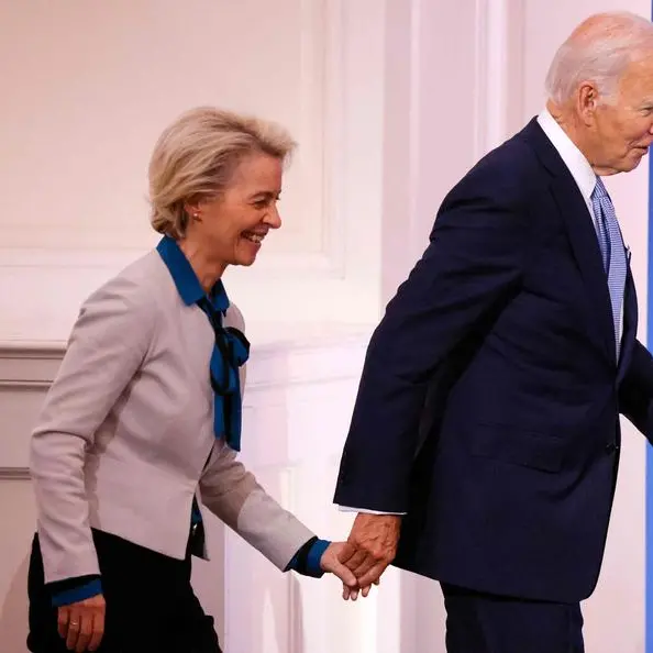 Biden, EU chief meet on trade tensions