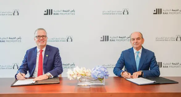 RAK Properties and Commercial Bank of Dubai forge strategic deal to support project development in Mina Al Arab