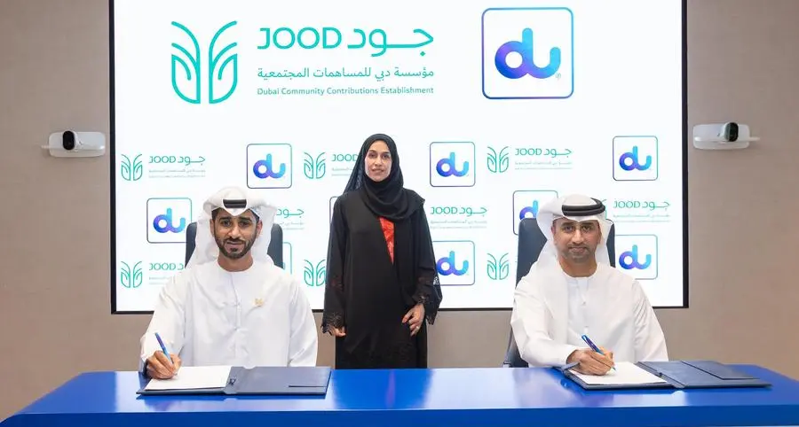 JOOD and du join forces to drive sustainable giving with AED 3mlnn investment