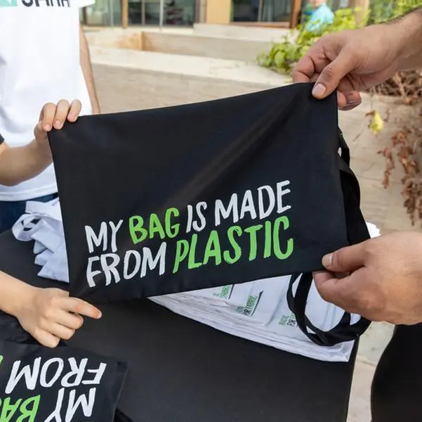 The Sustainable City Dubai turns single use plastic into reusable shopping bags