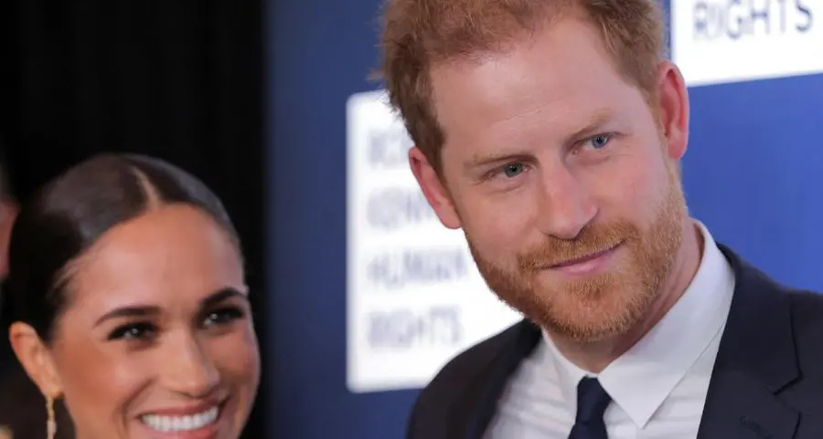 Harry and Meghan accept 'Ripple of Hope' human rights award