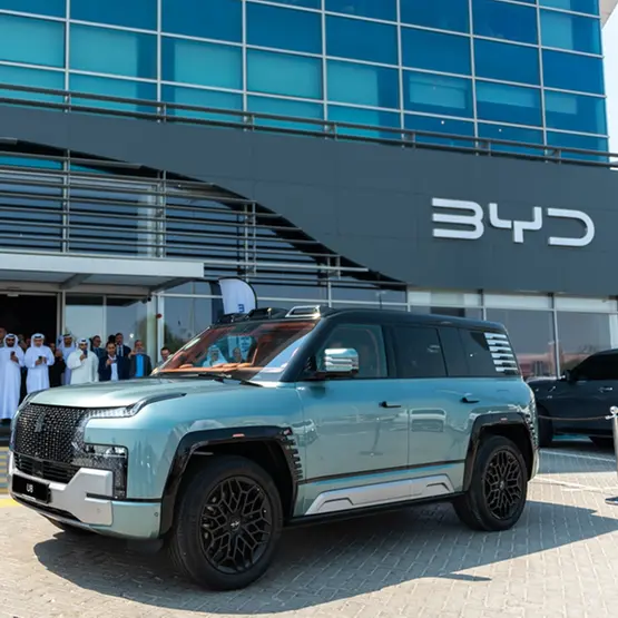 Al-Futtaim Electric Mobility Company unveils first BYD Abu Dhabi showroom