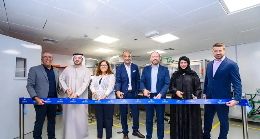 Hilton Abu Dhabi Yas Island becomes the first Hilton Property in the UAE to launch a fully automated in-house Water bottling plant
