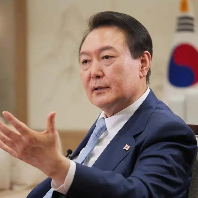South Korea's Yoon warns of ending military pact if North violates airspace again