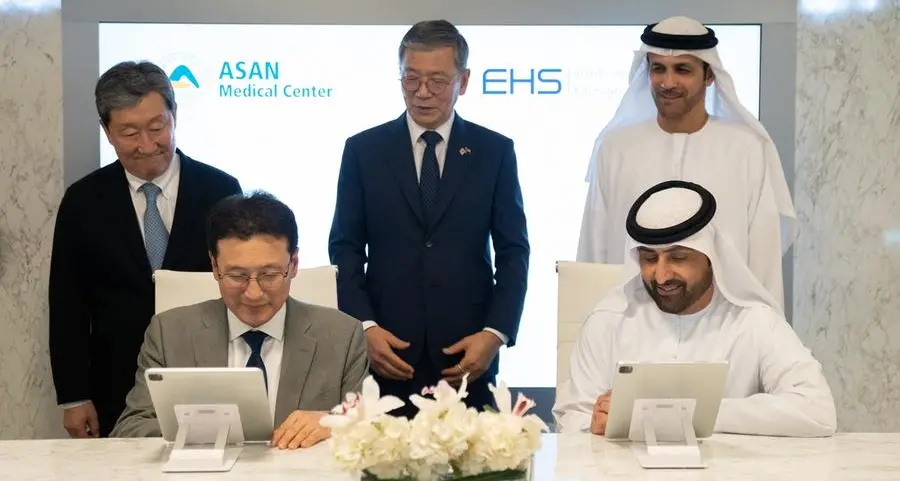 Emirates Health Services signs MoU with Asan Medical Center of Korea to enhance cooperation in medical fields