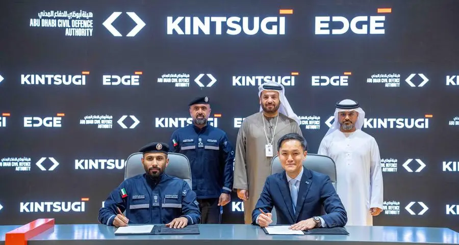EDGE Group, Kintsugi Holding, and Abu Dhabi Civil Defence Authority partner to enhance innovative solutions in emergency response systems