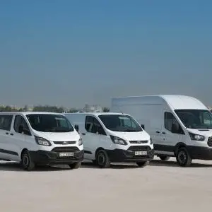 Ford Transit is the fastest growing van brand in the land, more than tripling its in Middle East sales in 2017