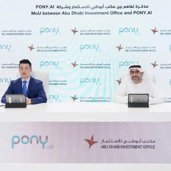 Abu Dhabi’s Smart and Autonomous Vehicles Industry cluster partners with Pony.ai