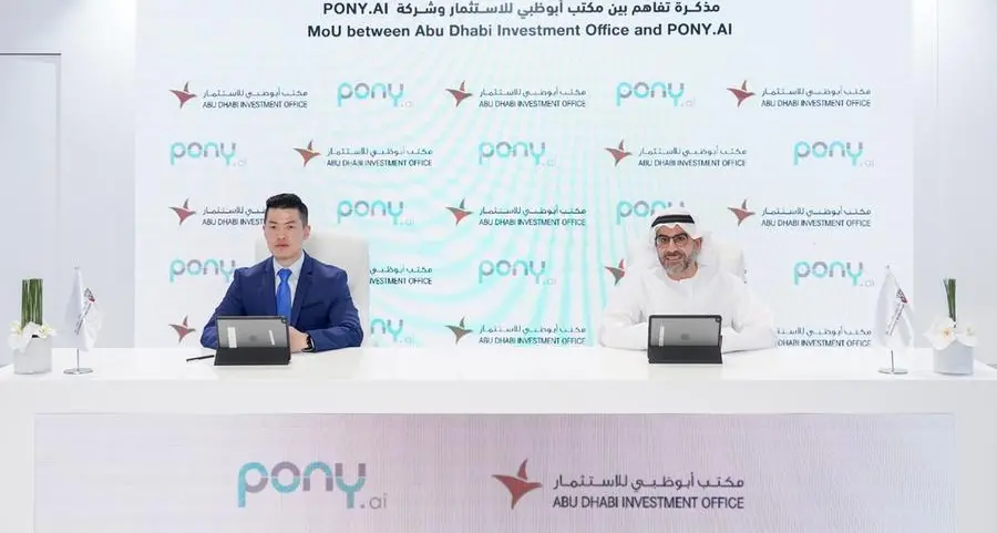 Abu Dhabi’s Smart and Autonomous Vehicles Industry cluster partners with Pony.ai