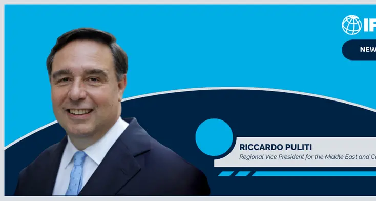 IFC appoints Riccardo Puliti as Regional Vice President for the Middle East and Central Asia