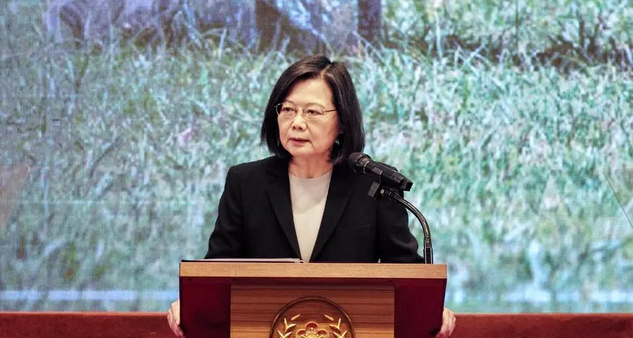 Taiwan to bolster military ties with United States: President Tsai