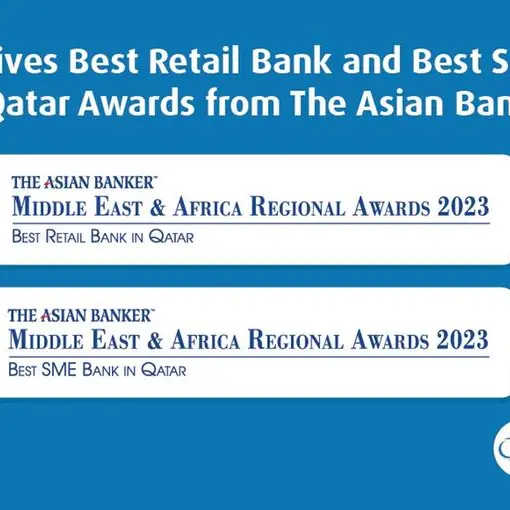 QIB receives Best Retail Bank and Best SME Bank in Qatar awards from The Asian Banker