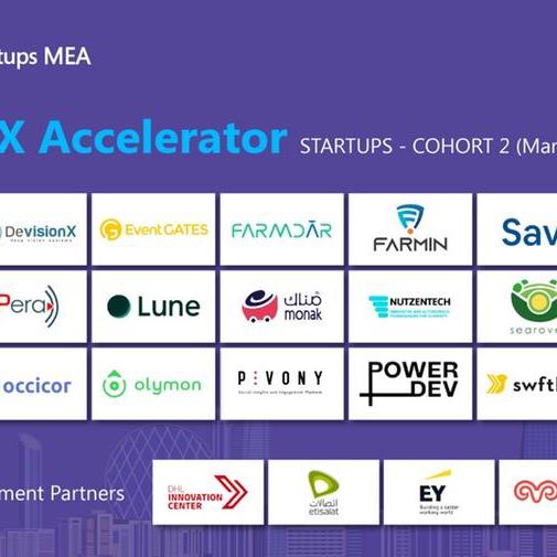 مايكروسوفت للشركات الناشئة تعلن عن اجتياز الدفعة الثانية من برنامجها GrowthX Accelerator النصف الأول من البرنامج
